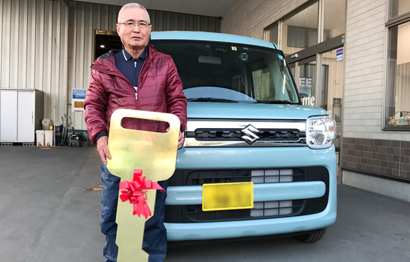 納車式写真